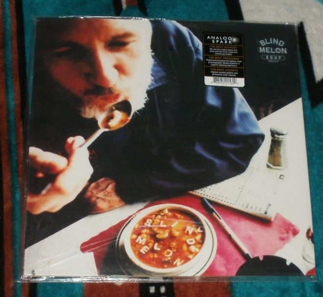 BLIND MELON Soup ~ LP kelmussa *UUSI* Analog Spark