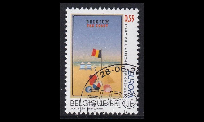 Belgia 3232 o Europa julistetaide (2003)