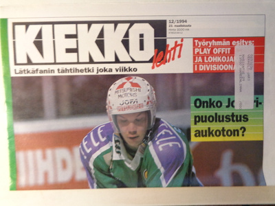 Kiekkolehti Nro 12/1994 (26.1)