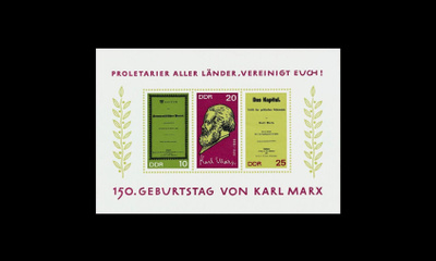 DDR 1365-8BL27 ** Karl Marx (1968)