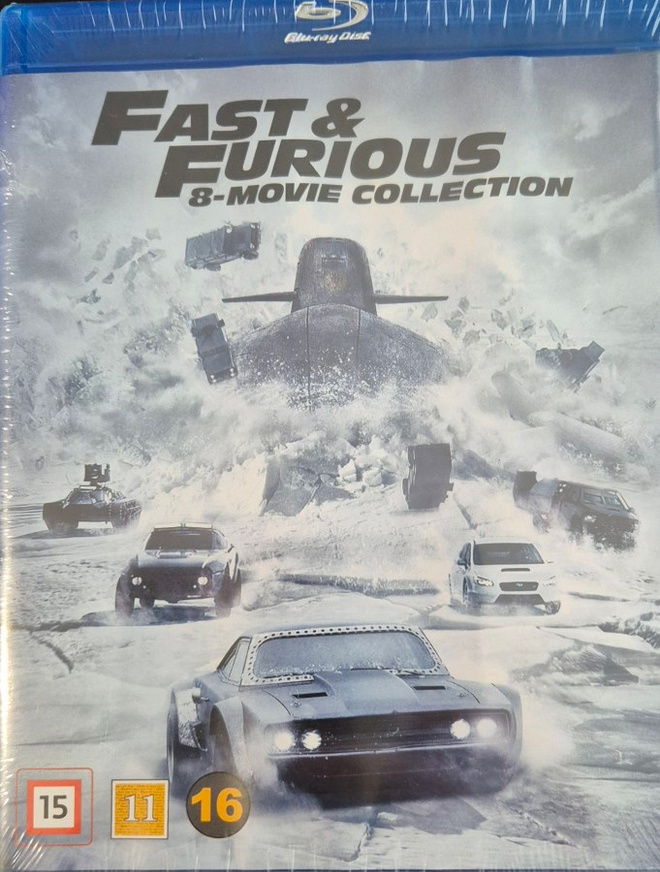 Fast & Furious - 8-Movie Collection -Blu-Ray