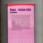 Zoe Kelvedon: Hope-toivon aika. - pikkukuva 2