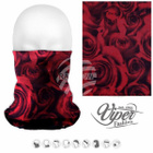 Viper Fashion 9in1 Mikrokuituk. Putkihuivi, pun. ruusut UUSI - pikkukuva 2