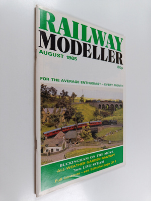 Railway modeller, august 1985