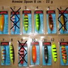Rapala Minnow Spoon 8 cm. Katso lisää värejä! - pikkukuva 1