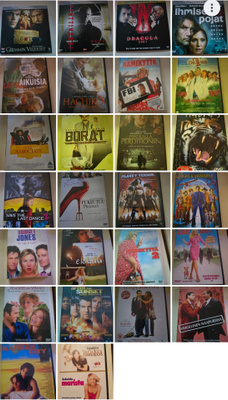 Dvd elokuvia 30 kpl kauhu komedia toiminta kotimainen