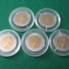 5 kpl 10 mk 1995 EU-juhlaraha - kapseleissa - pikkukuva 1
