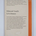 Edmund Leach : Levi-Strauss - pikkukuva 2