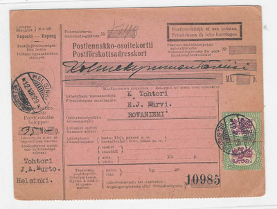 # 23227 # Pe.osoitus Helsinki > Rovaniemi