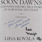 Liisa Kovala : The day soon dawns : a Finnish sailor's tr... - pikkukuva 3
