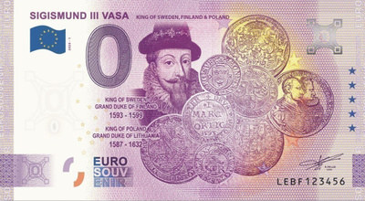 *0-EURO*2020*SIGISMUND III VASA*KING OF SWEDEN AND FINLAND*