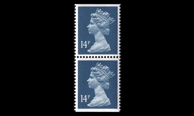 Iso-Britannia 1162DD ** Elizabeth 14 P vihkopari (1988)