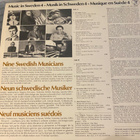 Music in Sweden 4: Nine Swedish Musicians 1978 - pikkukuva 2