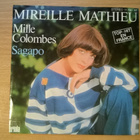 Mireille Mathieu - Mille Colombes 7" Single - pikkukuva 1