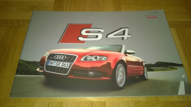 Esite Audi S4 Cabriolet/Convertible, 2008,  (Audi A4)