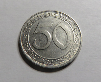 Saksa/ third reich 50 pfennig 1938 E
