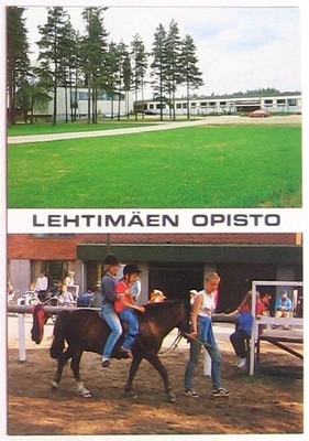 Lehtimäen Opisto Postikortti