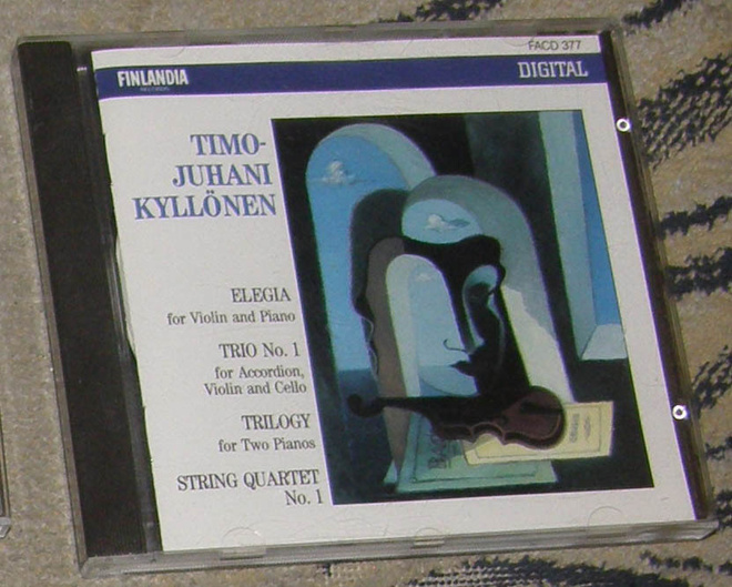 Timo-Juhani Kyllönen - Elegia, Trio, Trilogy, String Qu - CD