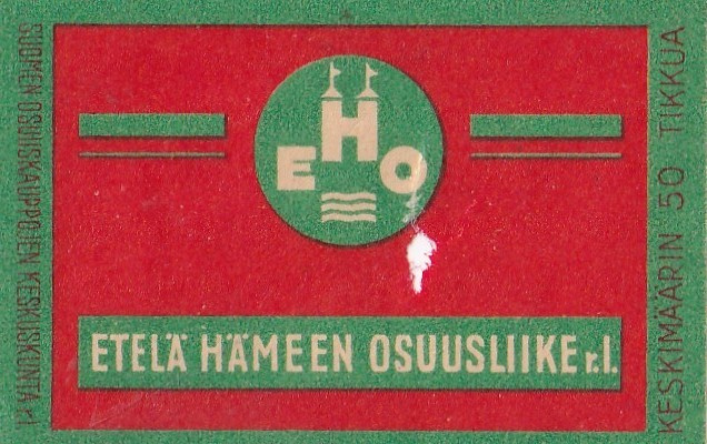 EHO Etelähämeen Osuusliike rl.   b579
