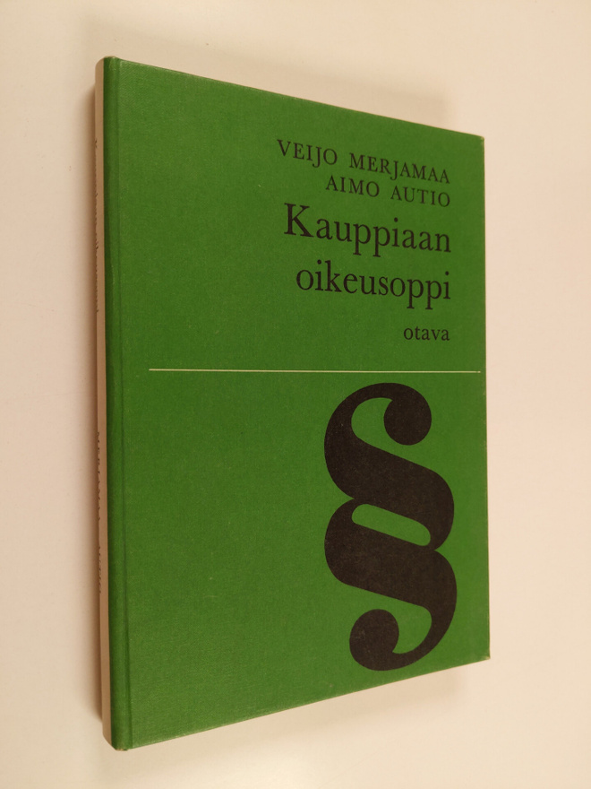 Veijo Merjamaa : Kauppiaan oikeusoppi