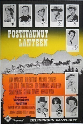 Elokuvajuliste: Postivaunut länteen (Ann-Margret)