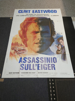 The Eiger Sanction - elokuvajuliste ( 195 x 140 cm )