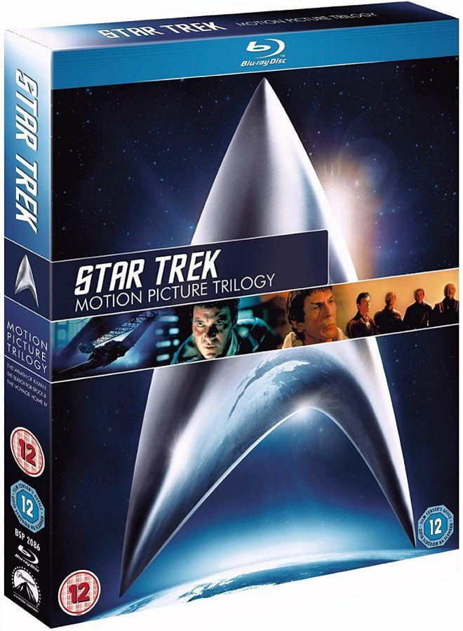Star Trek :  Motion Picture Trilogy  -   (3 Blu-ray)