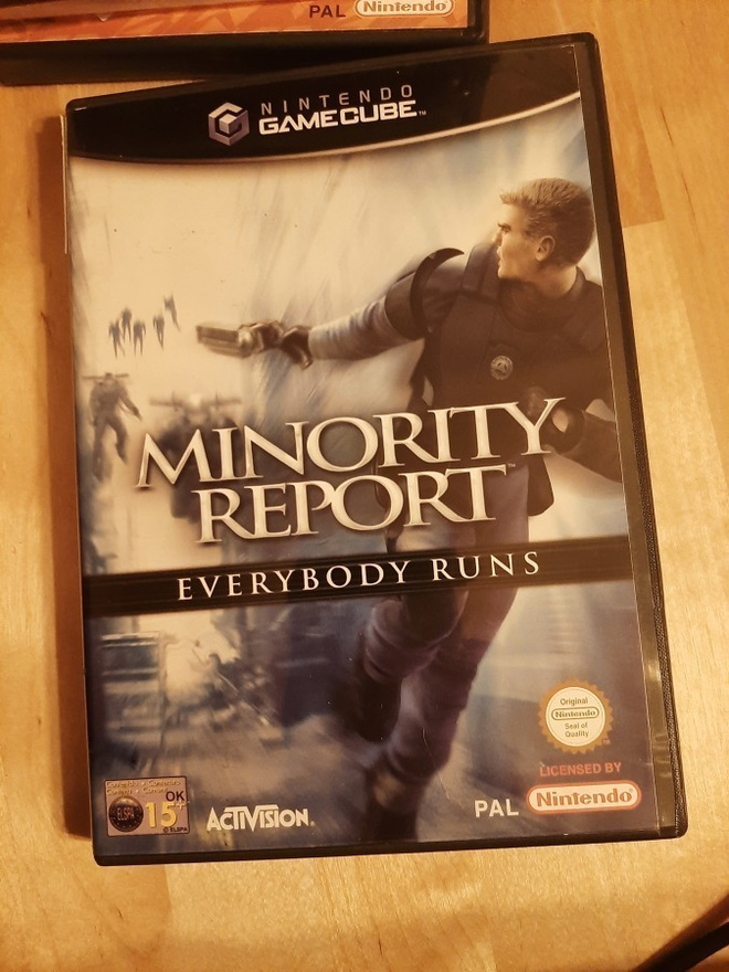Gamecube Minority Report, ei ohjeita