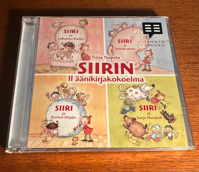 Tiina Nopola: Siirin 2 Tammen äänikirjakokoelma 4 tarinaa CD