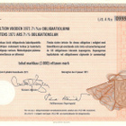 OKK SV obligaatio 4.1.1971 Litt A 1 000 mk - pikkukuva 1
