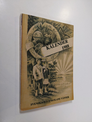 Svenska folkskolans vänners kalender 1988