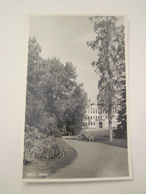 VANHA Postikortti Oulu 1950-l Alkup.Mallikappale