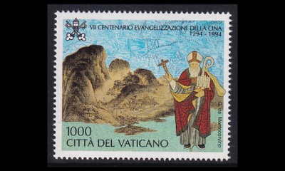 Vatikaani 1127 ** Montecorvinon saapuminen Kiinaan (1994)