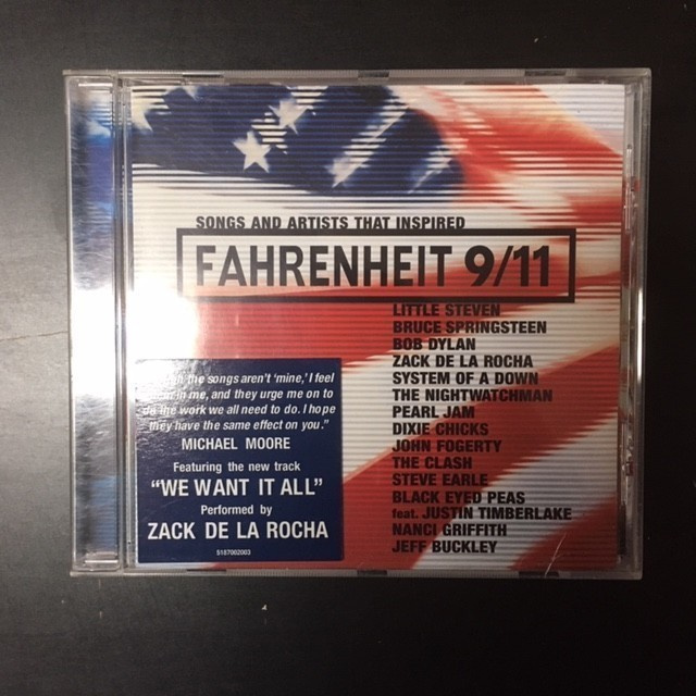 V/A - Songs And Artists That Inspired Fahrenheit 9/11 CD