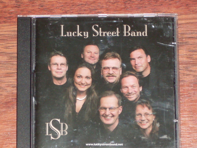 CD - LUCKY STREET BAND - 2003 suomi blues rock MINT-