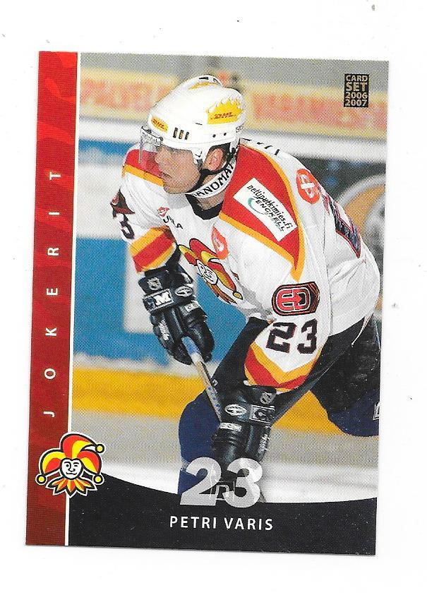 2006-07 CardSet #64 Petri Varis Jokerit