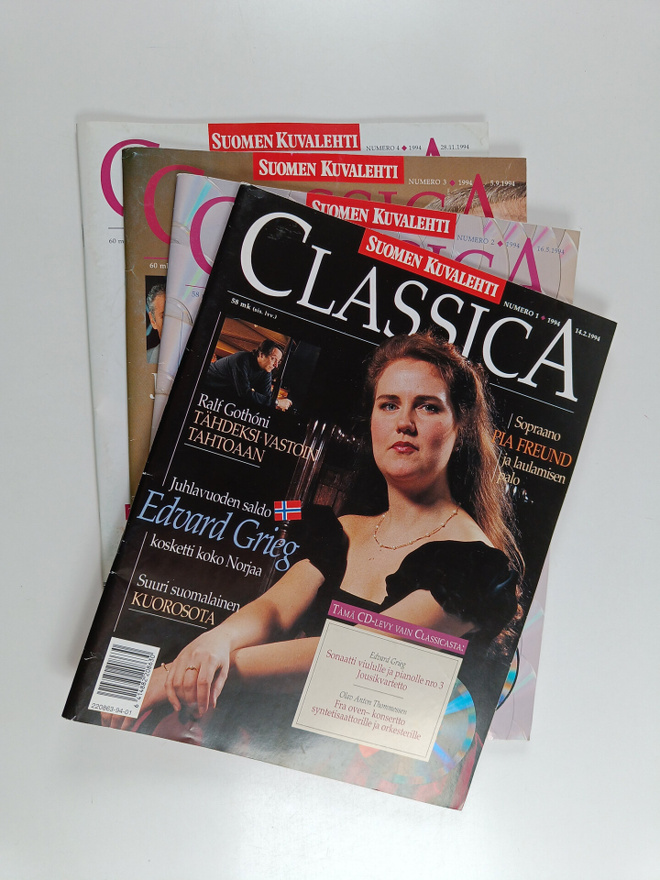 Classica vuosikerta 1994 (4 numeroa)