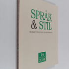 Språk & Stil - Tidskrift för svensk språkforskning 14/2004 - pikkukuva 1