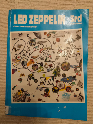 Led Zeppelin 3rd album nuottikirja