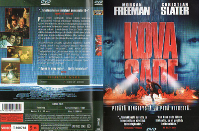 Kova Sade (79 684) k -FI- DVD suomik. morgan freeman 1997 c