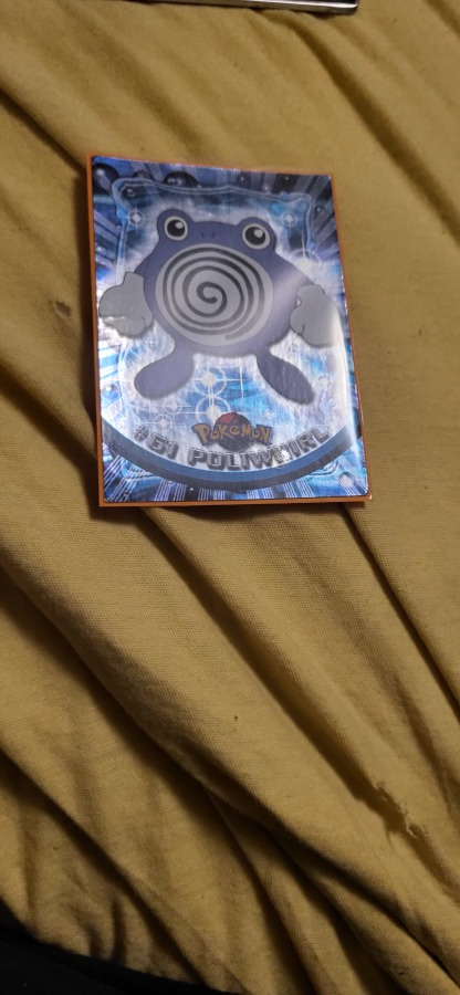 Poliwhirl #61 Pokemon 2000 Topps Chrome card