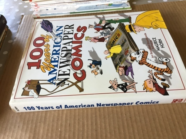MAURICE HORN 100 YEARS OF AMERICAN NEWSPAPER COMICS HYVÄ