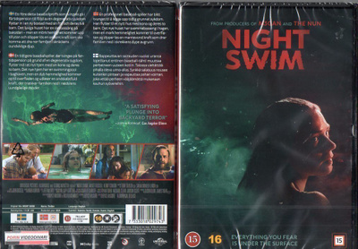 night swim (4 405) UUSI -FI- DVD nordic, 2024