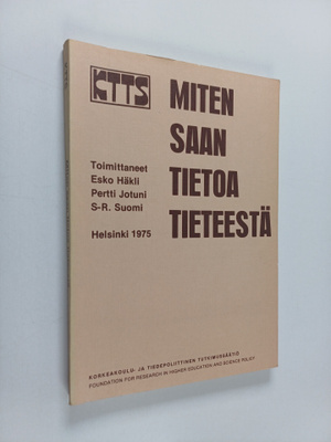 Miten saan tietoa tieteestä