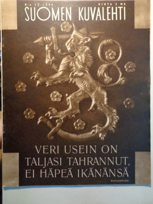 Suomen Kuvalehti Nro 13/1940 (10.5)