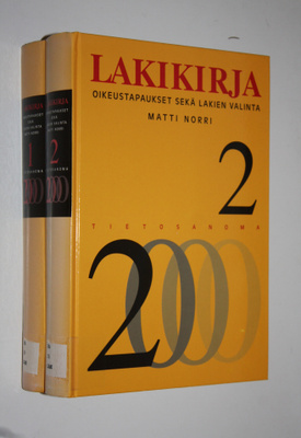 Matti (toim.) Norri : Lakikirja 2000 1-2