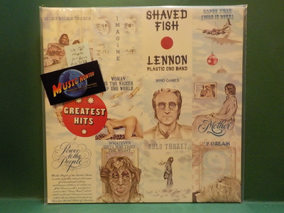 LENNON, PLASTIC ONO BAND - SHAVED FISH M-/M- LP