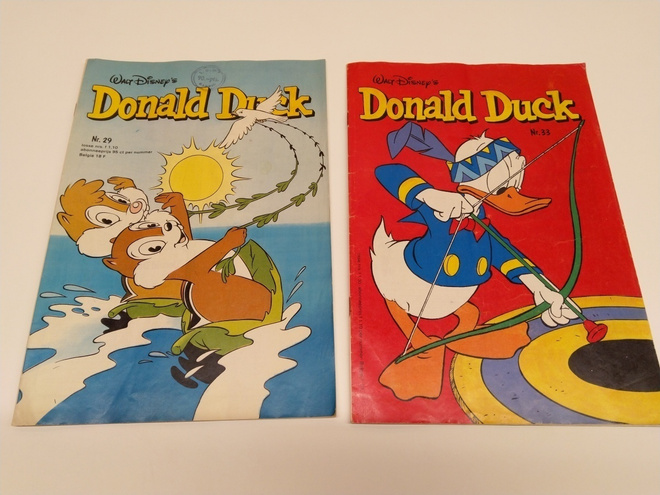 Donald Duck 29/1978, 33/1980 (hollantilainen)