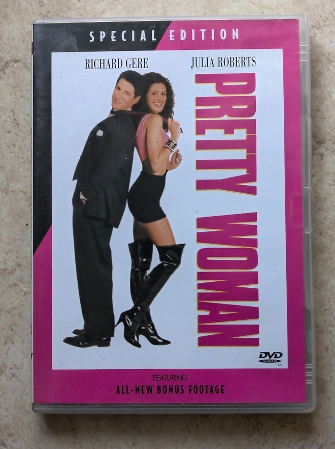 Pretty Woman, DVD. Richard Gere, Julia Roberts