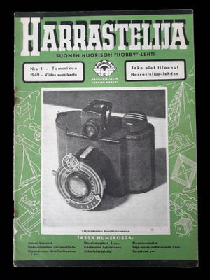 HARRASTELIJA lehti.  1949  nro 1